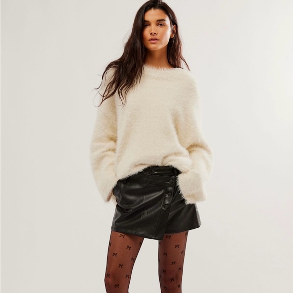 Free People Wynne Vegan Skirt - Picture 2 of 4